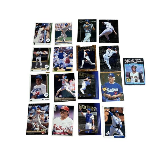 Upper Deck MLB Baseball Trading Cards Lot Mostly Dodgers 1989/92/93/95//96/98/01 - Picture 1 of 6